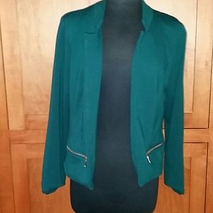 Chico's Sz 0 Teal Blazer Small
